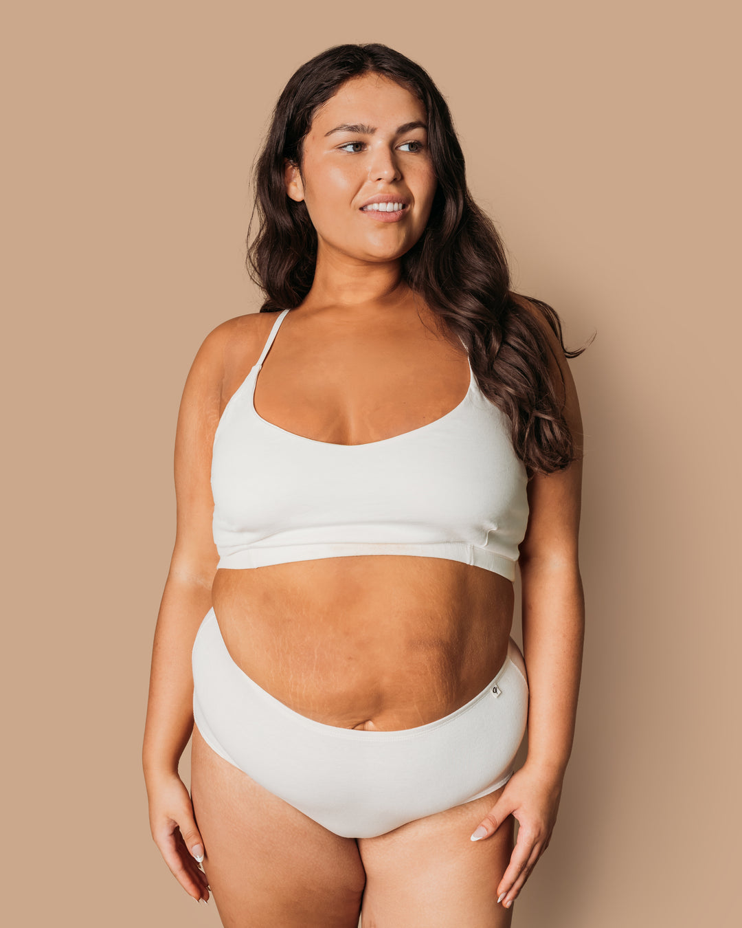 Pure (no dye) Women's Classic Briefs & Bralette Set (2 Pack)