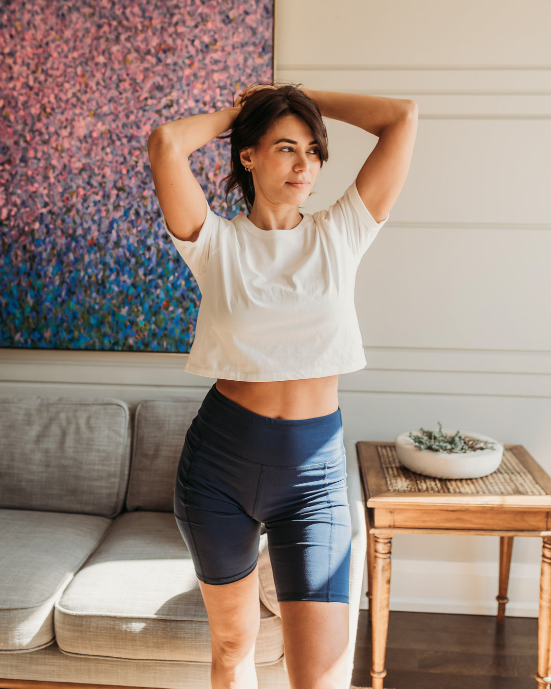 Organic Motion Crop Tee