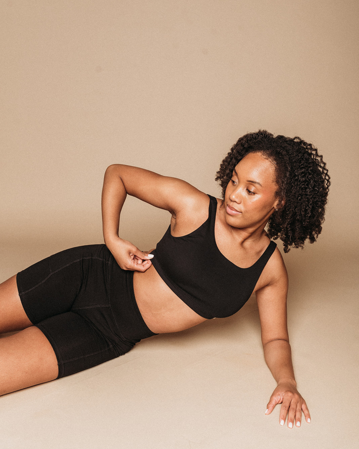 Merino Wool Scoop Bralette - 100% Merino Wool