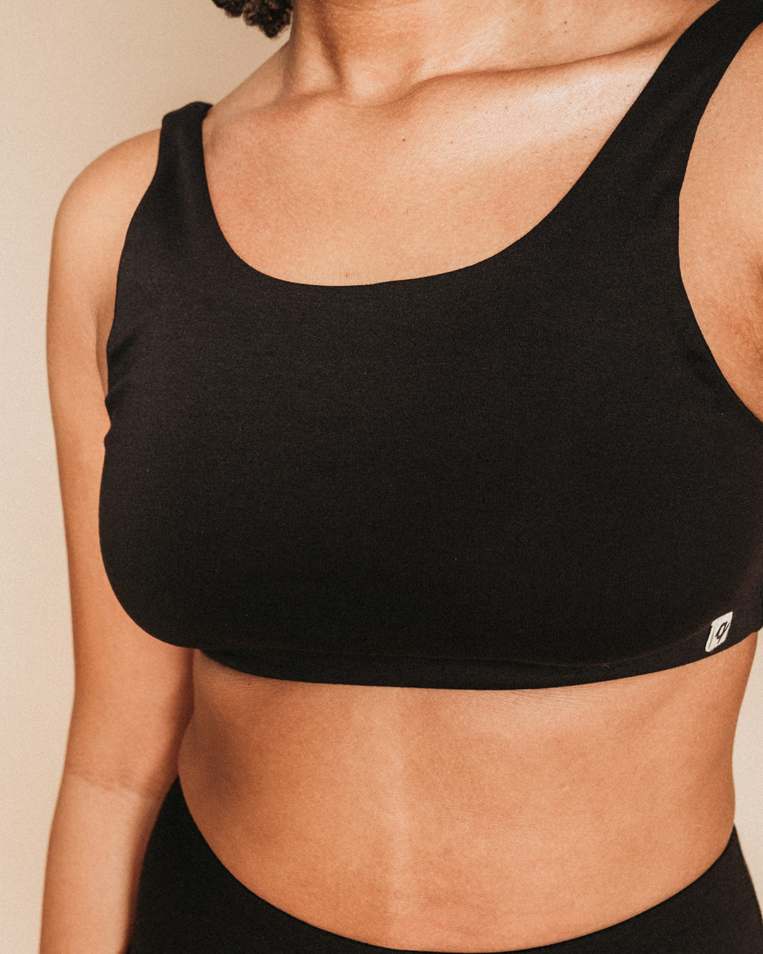 Merino Wool Scoop Bralette - 100% Merino Wool