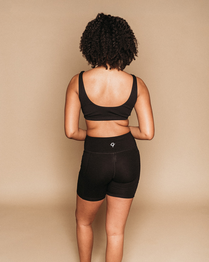 Merino Wool Scoop Bralette - 100% Merino Wool