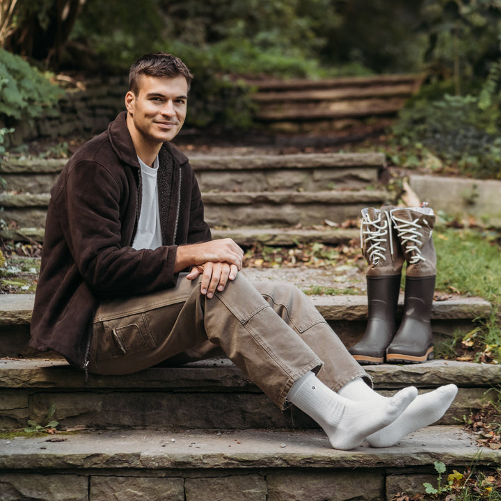 Merino Wool Midweight Adult Socks (GOTS Certified)