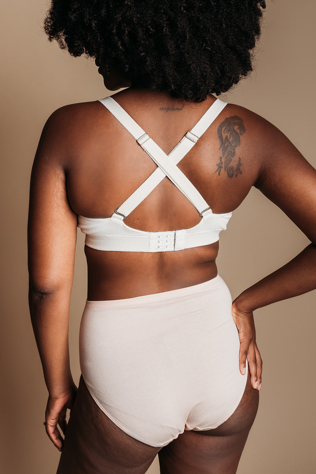 Organic Crossover Nursing Bra - 100% Organic Cotton