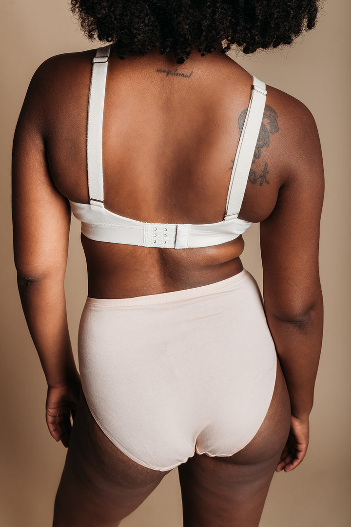 Organic Crossover Nursing Bra - 100% Organic Cotton