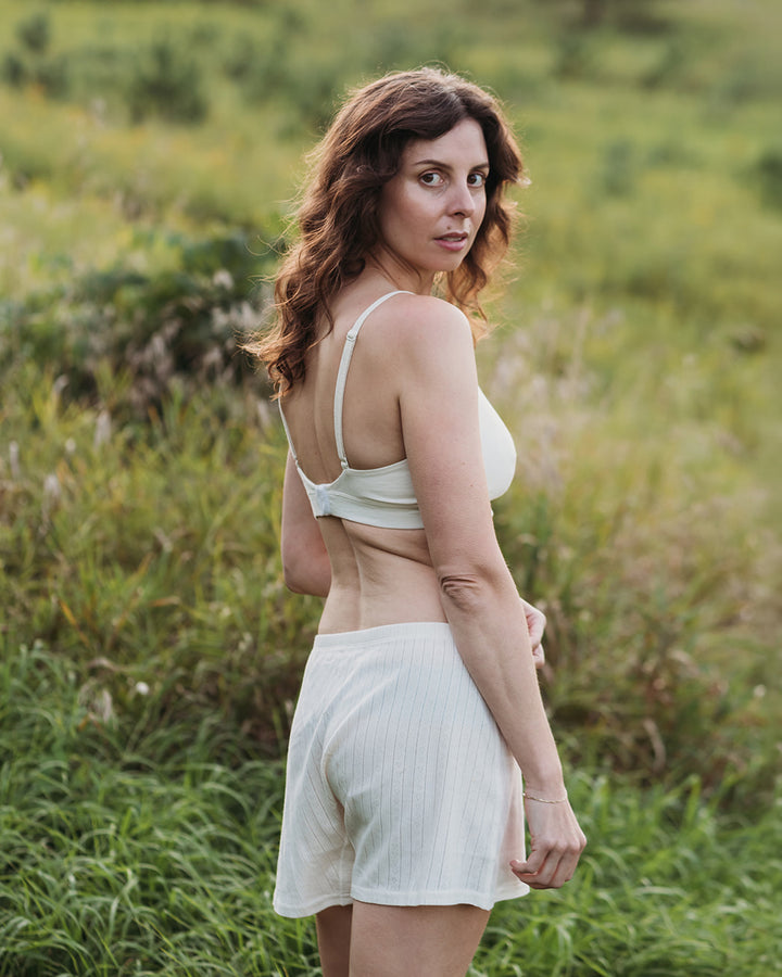 Organic Padded Bra - 100% Organic Cotton