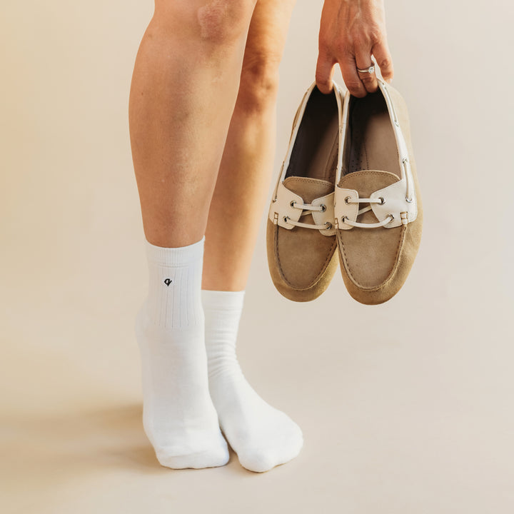 Merino Wool-Cotton Midweight Quarter Pacers