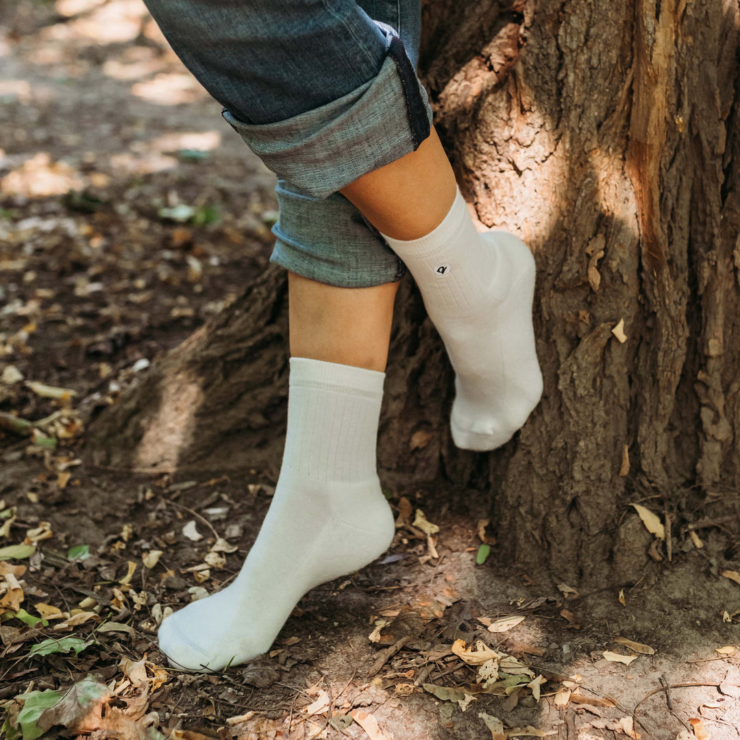 Merino Wool-Cotton Midweight Quarter Pacers