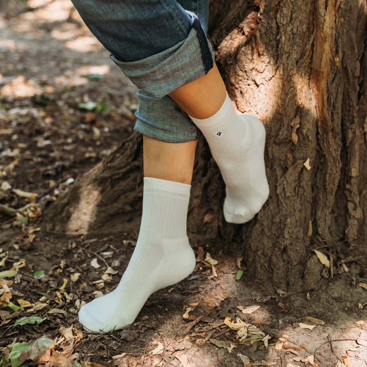 Merino Wool-Cotton Midweight Quarter Pacers