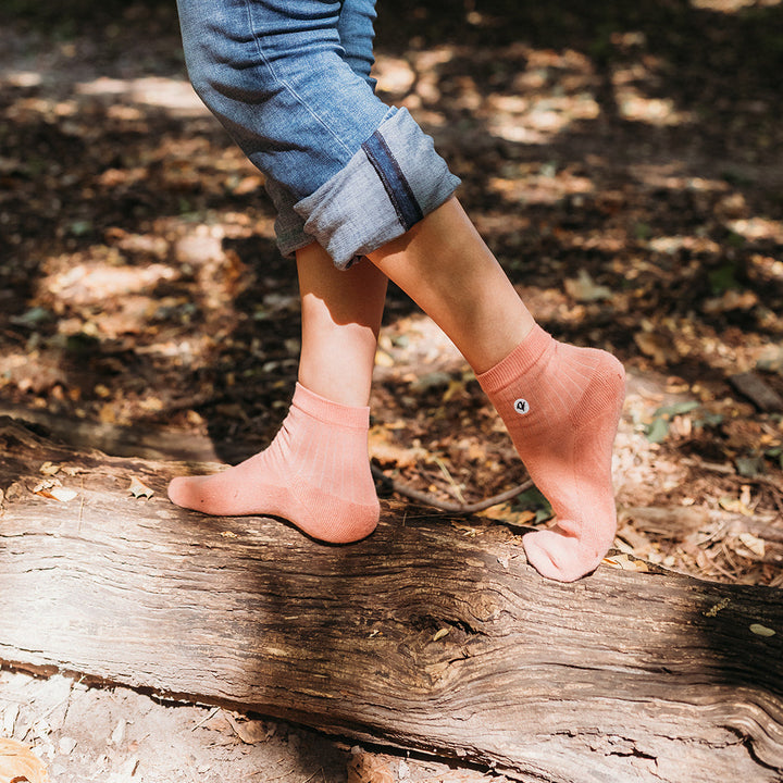 Merino Wool - Cotton Midweight Quarter Pacers (2 pack)