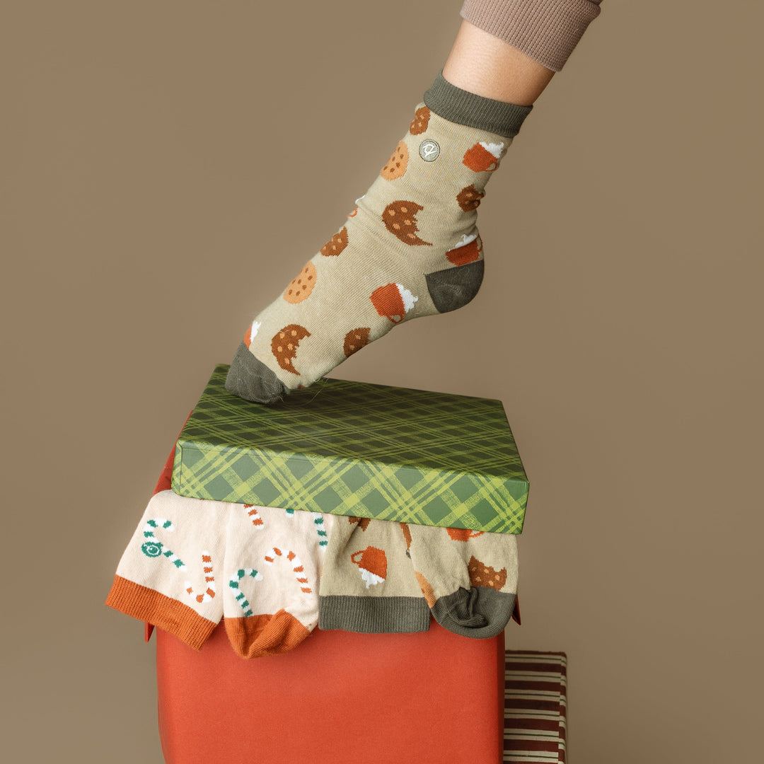 Holiday Adult Socks - 98% Organic Cotton (Limited Collection)