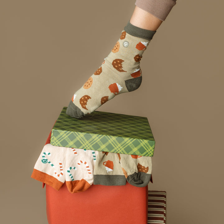 Holiday Adult Socks - 98% Organic Cotton (Limited Collection)