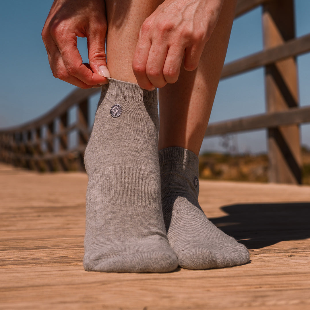 Cotton Ankle Pacers (Midweight) - 97% Organic Cotton