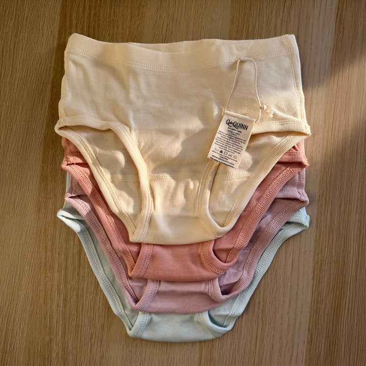 Super Bundle Rose Classic Briefs (4-pack) - 100% Organic Cotton