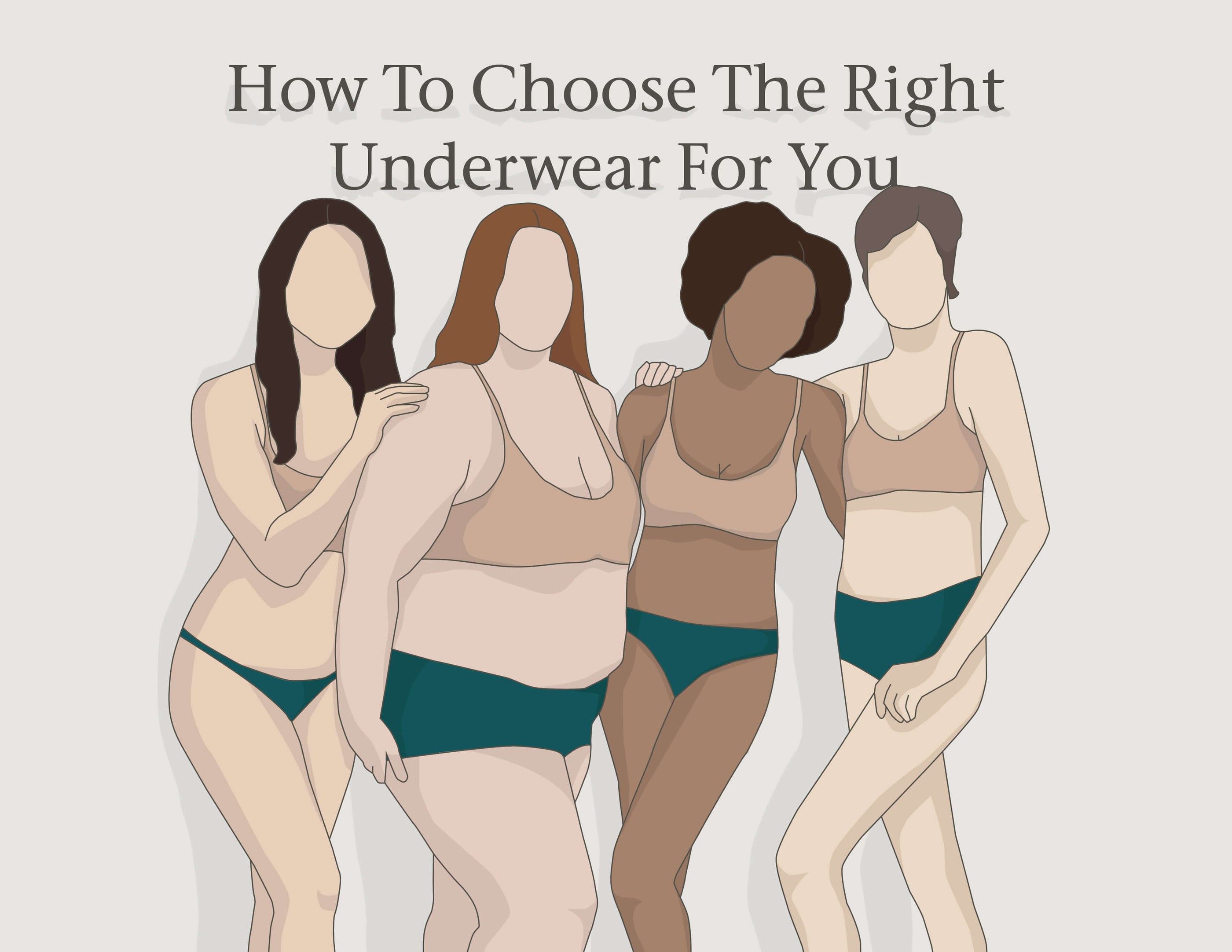 Choosing the right lingerie to wear under your clothes