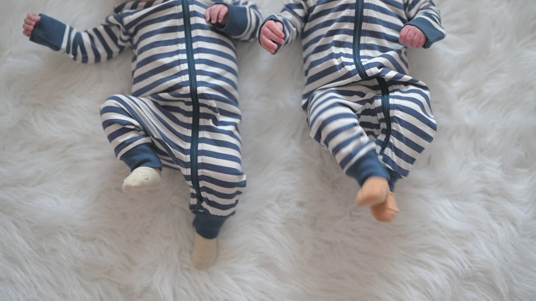 babies wear undyed pure organic socks 